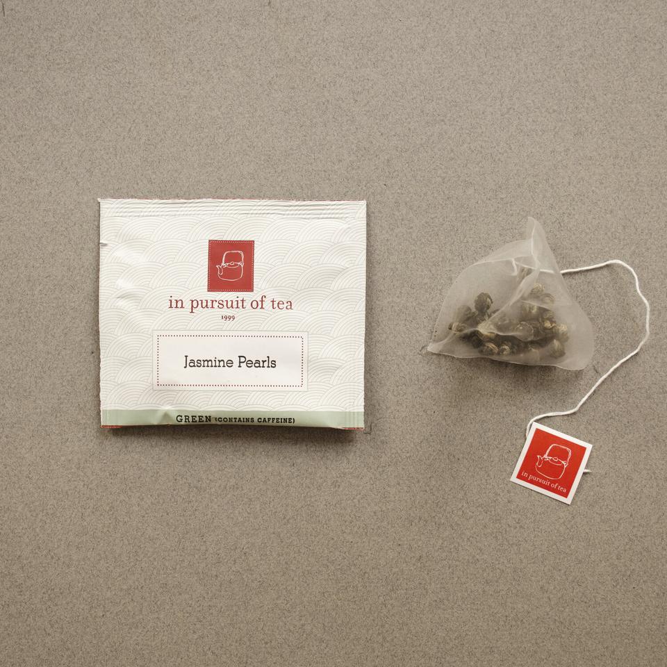 In Pursuit of Tea Jasmine Pearls Tea Bags