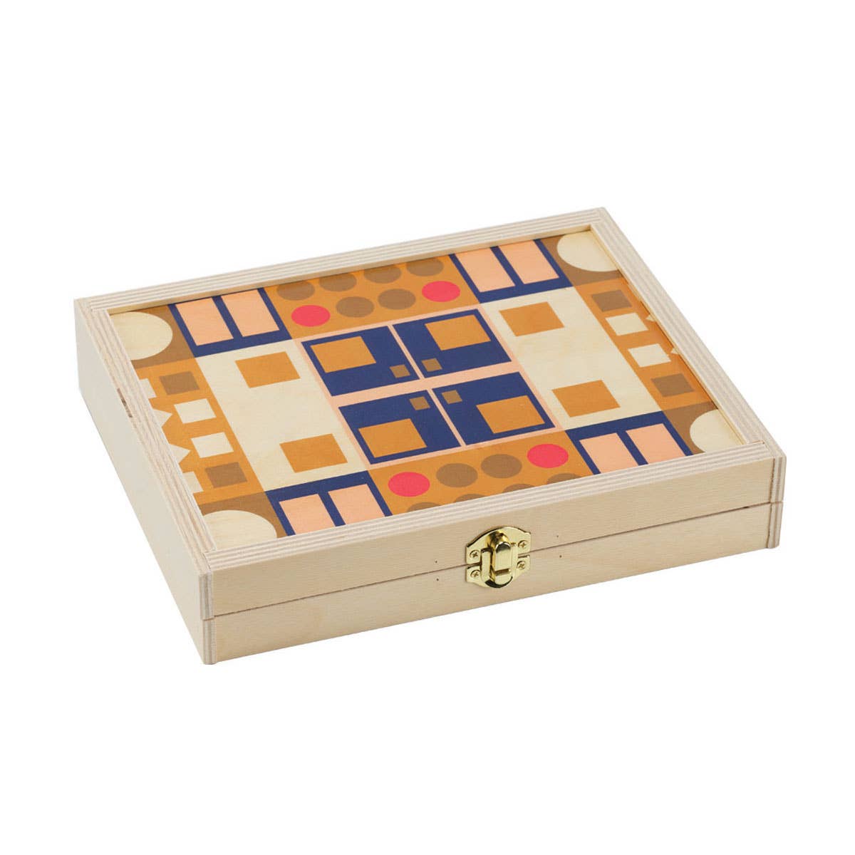 Alexander Olive Travel Backgammon Set